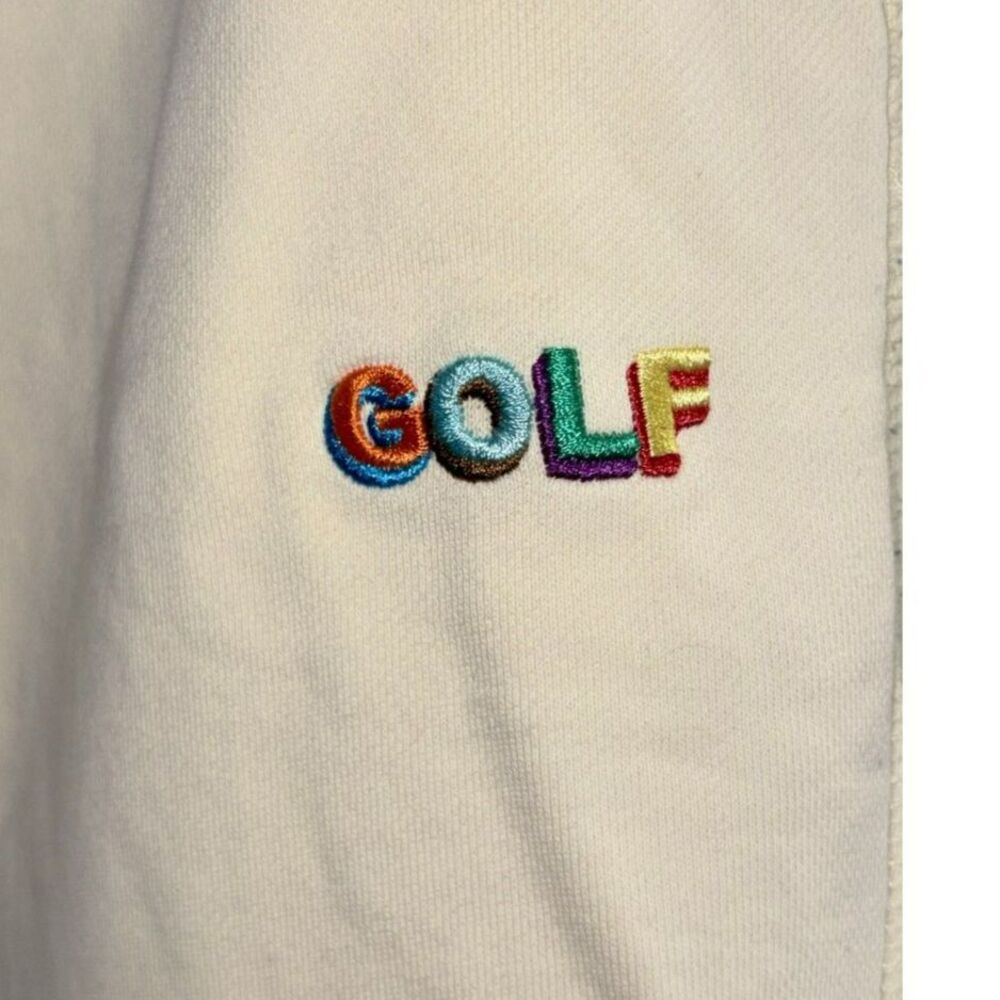 GOLF WANG 100% Cotton Embroidered Logo Sweatpants Joggers XS